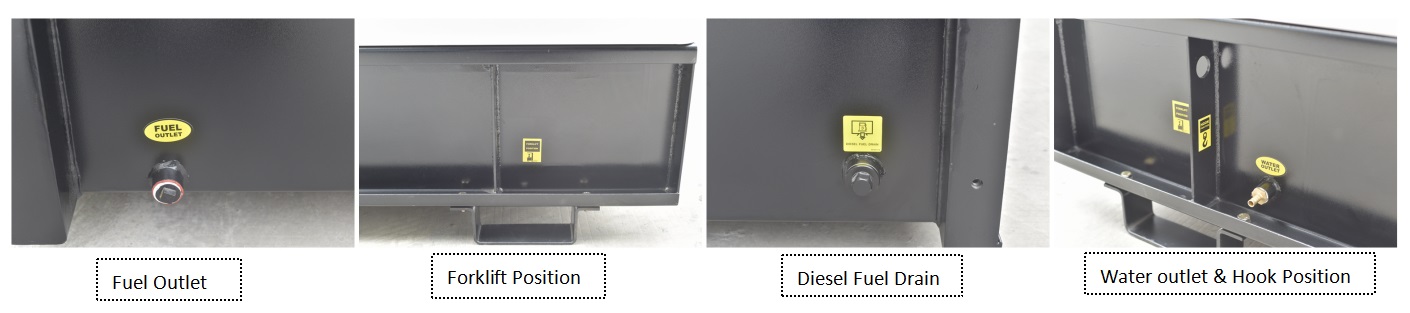 Perkins soundproof type genset