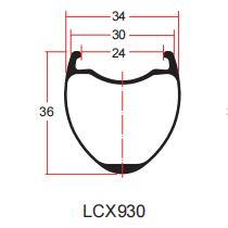 LCX930 σχέδιο χείλους με χαλίκι