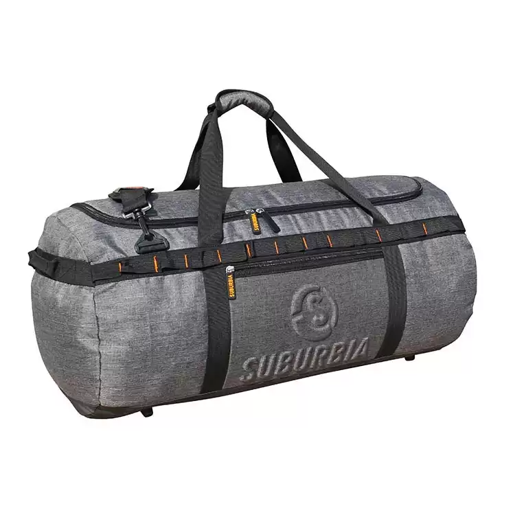 Προσαρμοσμένη τσάντα μεγάλης χωρητικότητας Duffel από ανθεκτικό δύο τόνο και αντίστροφο ύφασμα για ταξίδια και αθλήματα
