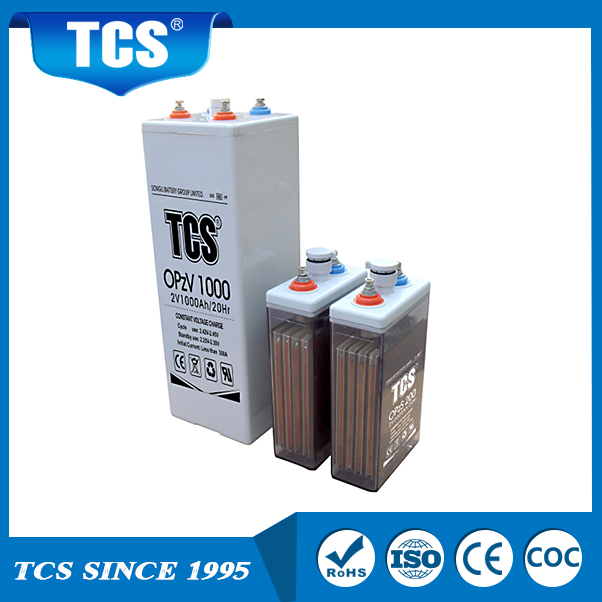 OPZV OPZS Μπαταρία αποθήκευσης μπαταρίας OPZV-1000 TCS Battery