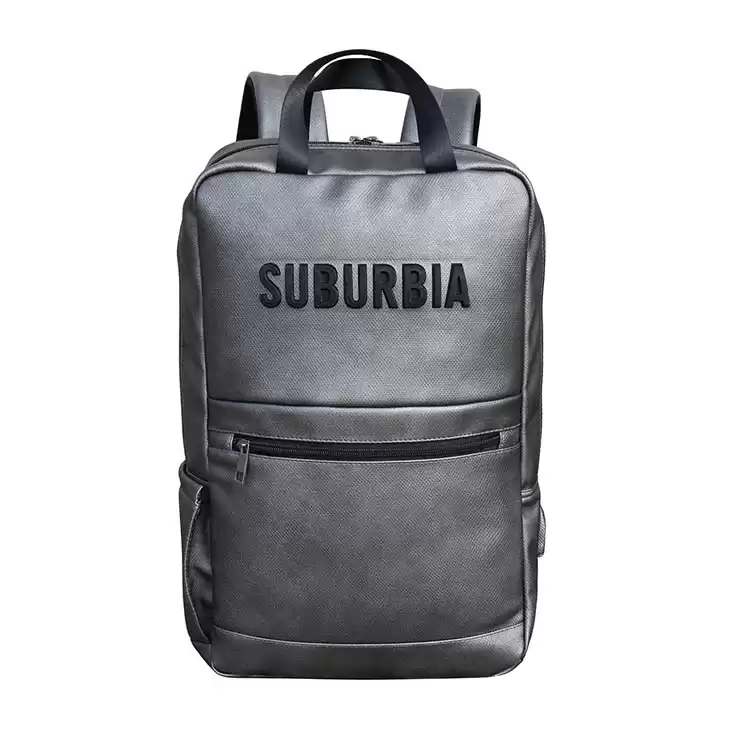 Heavy Duty Laptop Bag College Backpack PU Δερμάτινα Back Pack Τσάντες