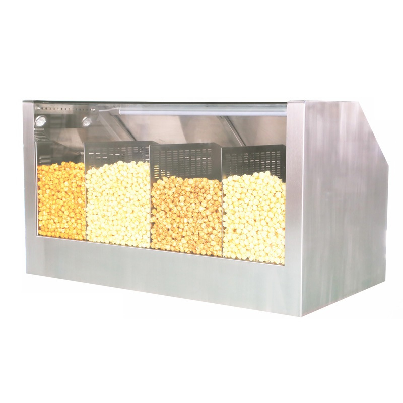 Counter Showcase Popcorn Disting Cabinet Τέσσερα διαμερίσματα