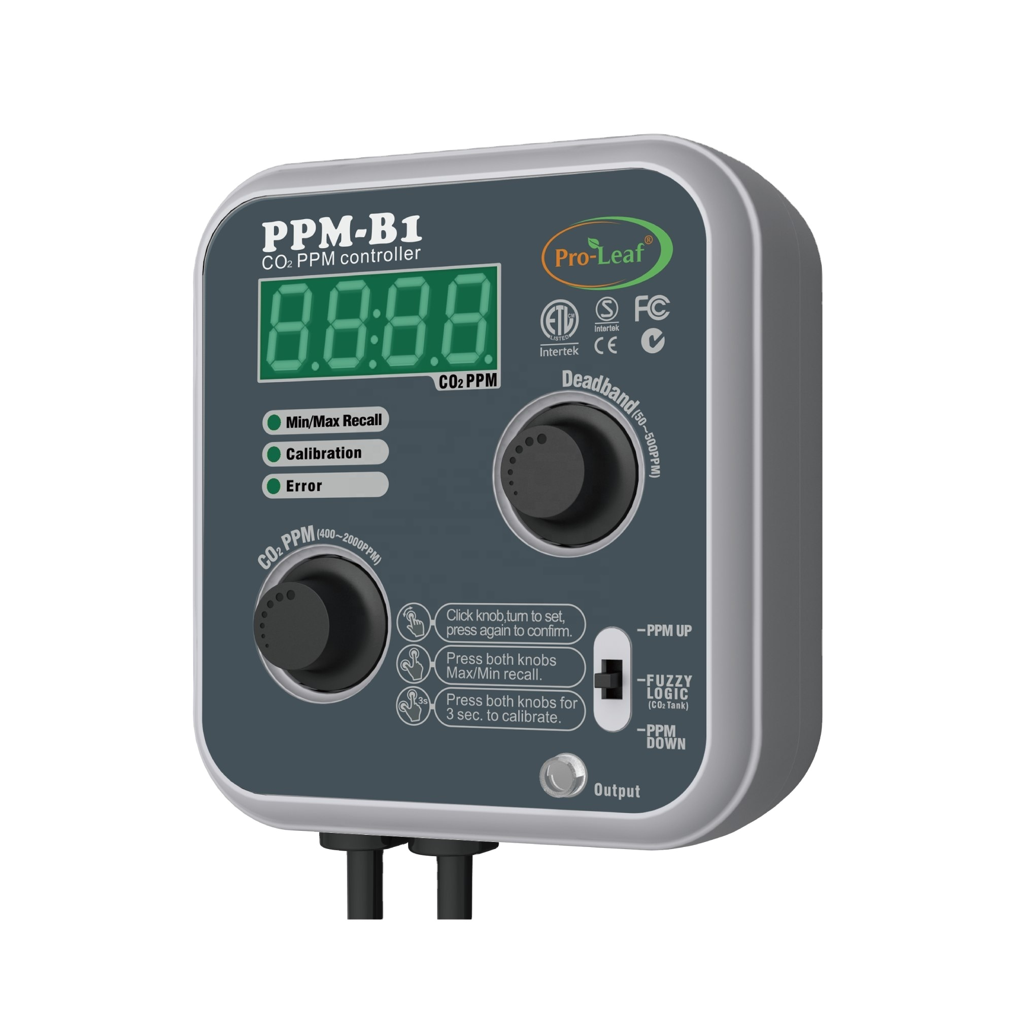 PPM-B1 TOP Περιβαλλοντικός ελεγκτής PPM CO2