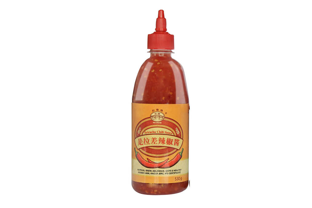 Sriracha ζεστό σάλτσα τσίλι