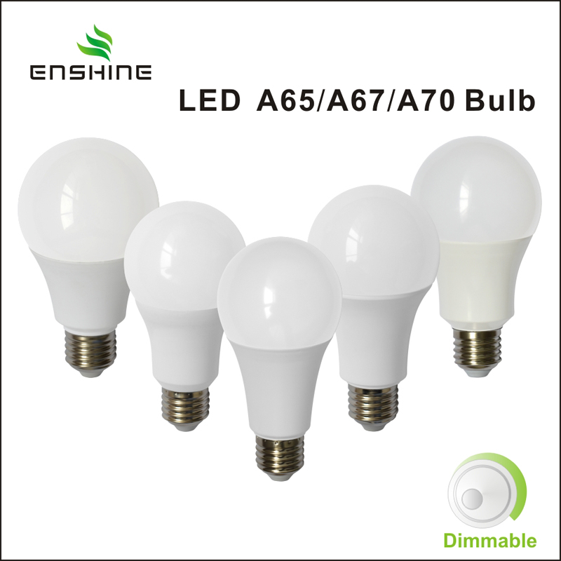 13-15W LED A65 Dimmable Bulbs YX-A65 / A70BU22