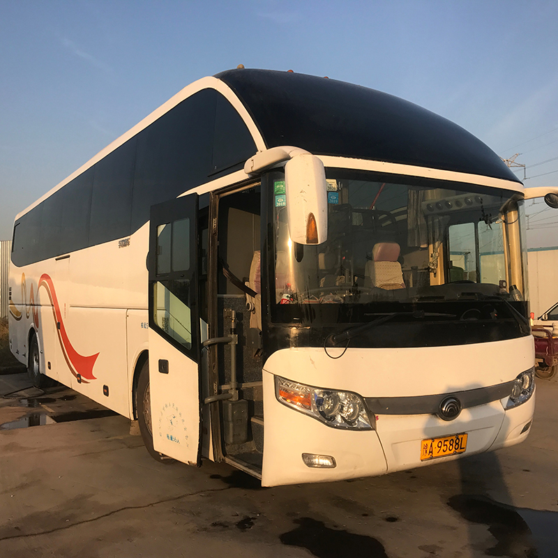 Δεύτερο λεωφορείο 12m Yutong 6127 λεωφορείο λεωφορείων με 55 θέσεις