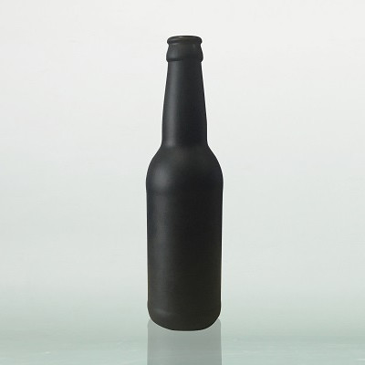 12oz Glass Black Beer Bottles