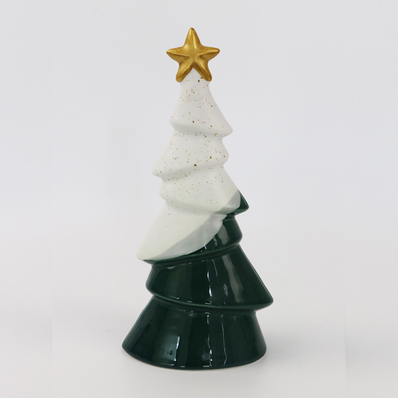 Μίνι μικρό κεραμικό χριστουγεννιάτικο δέντρο