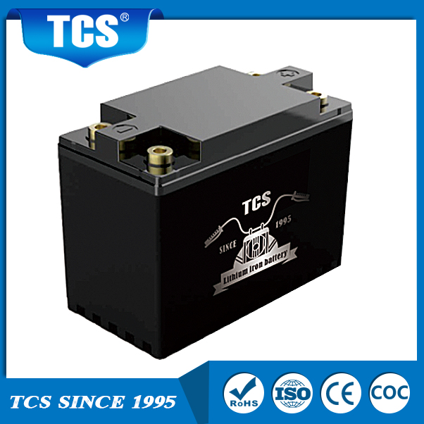 TCS μπαταρία μπαταρίας μπαταρίας για μοτοσικλέτες 12V T2
