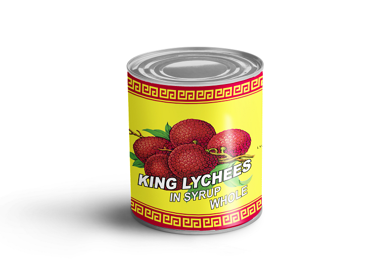 Πακέτο κονσερβοποιημένο lychee στο σιρόπι