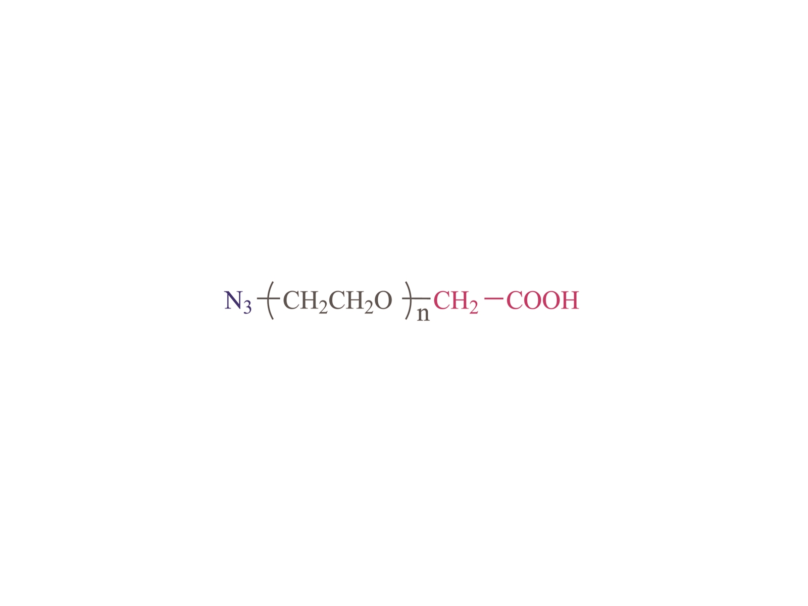 α-καρβοξυλ-ω-αζιδο πολυ (αιθυλενογλυκόλη) [Hooc-PEG-N3] CAS: 882518-90-3,172531-37-2