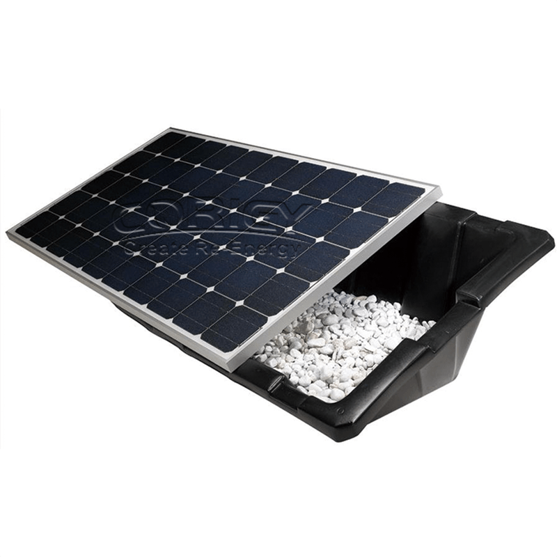 Πλαστικό σύστημα τοποθέτησης οροφής για ηλιακούς συλλέκτες