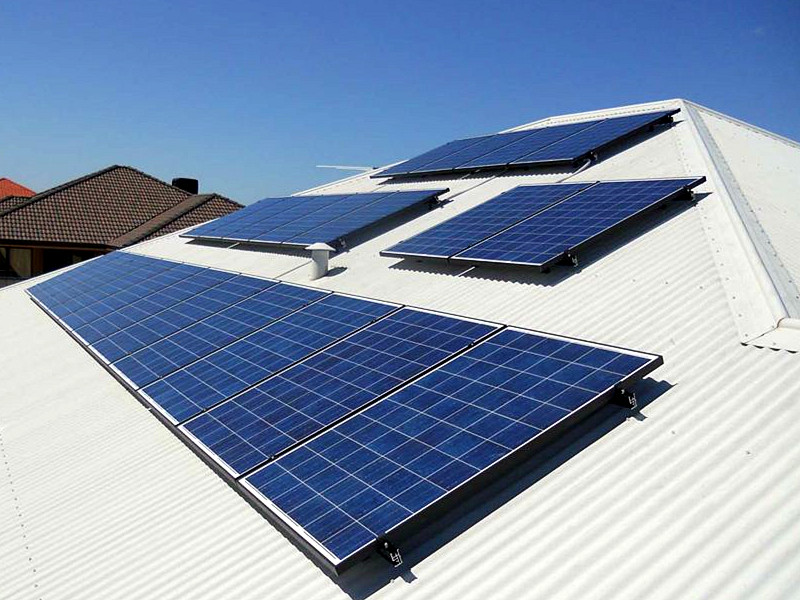 Μεταλλικό σύστημα τοποθέτησης οροφής Solar Backets για την οροφή TIN