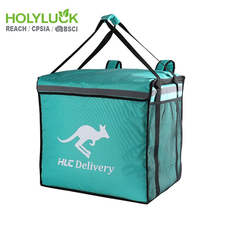 HOLYLUck υψηλής ποιότητας μεγάλο μονωτικό τροφή τσάντα μεταφοράς τροφίμων για ποδήλατο HL-CLB801
