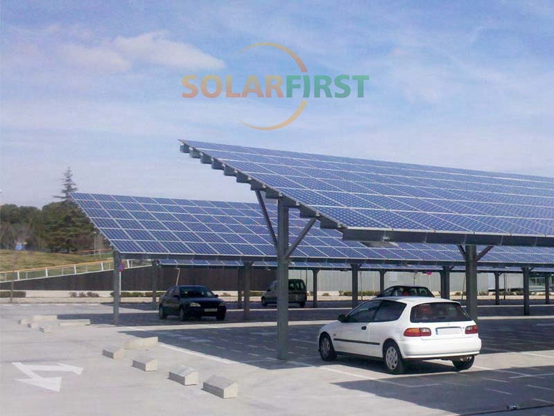 Solar Carport σύστημα τοποθέτησης συστήματος θόλωσης