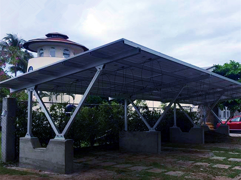 Ηλιακή δομή τοποθέτησης PV Carport