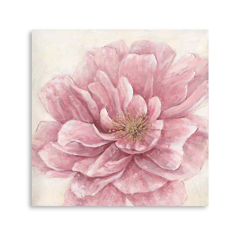 Custom Pink Floral Ζωγραφική Ζωγραφική σε καμβά για υπνοδωμάτιο