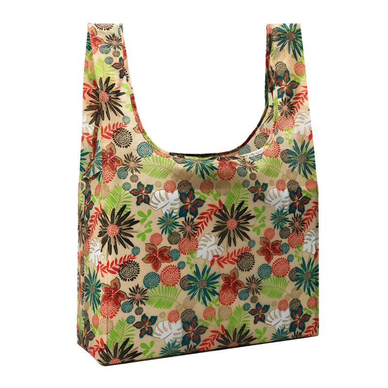 Μεγάλη χωρητικότητα Foldable Eco Friendly Chrysanthemum Shopping Bags