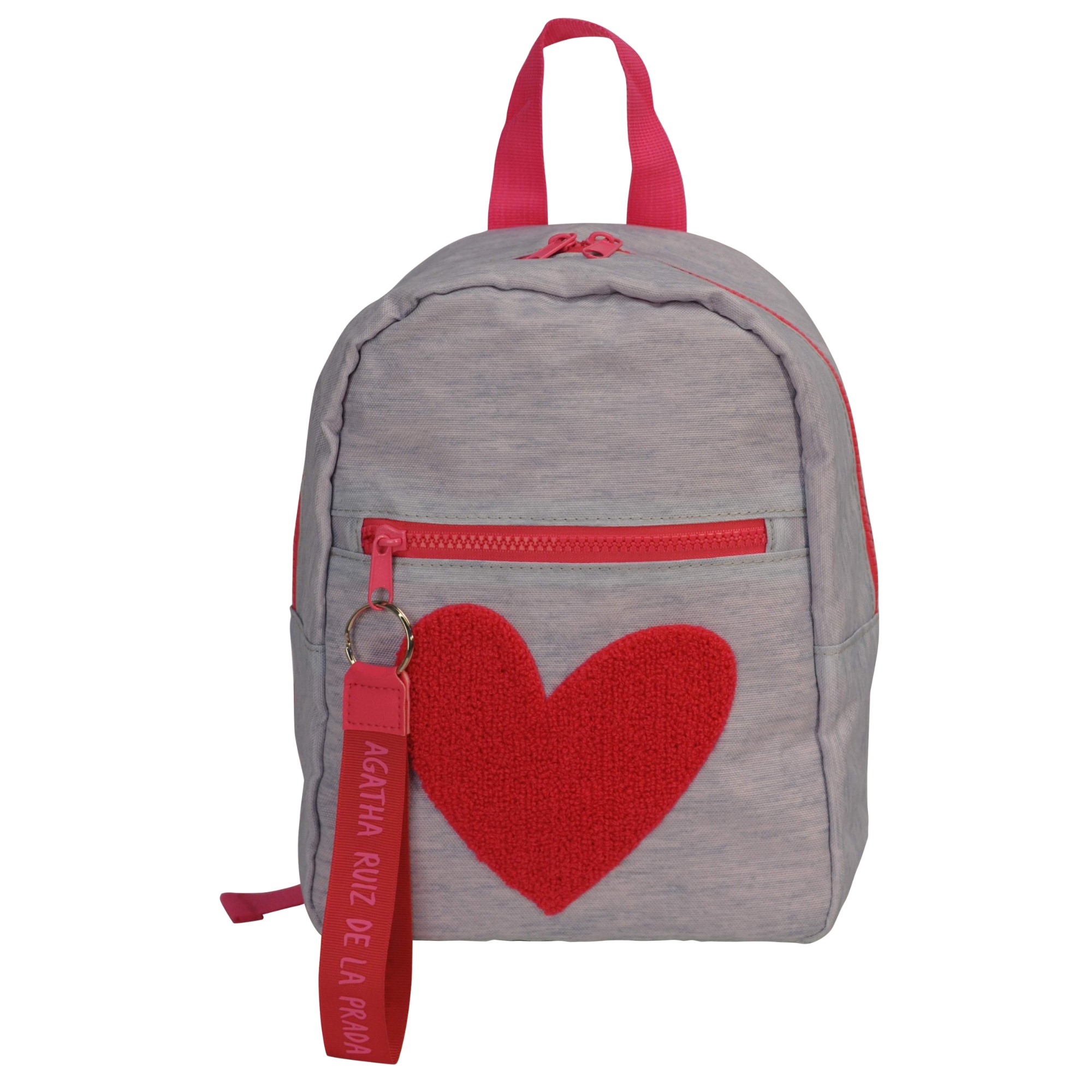 OEM μίνι σακίδιο nylon πορτοφόλι μόδας τσάντα κολλεγίου |Daypack με κεντήματα σε σχήμα καρδιάς