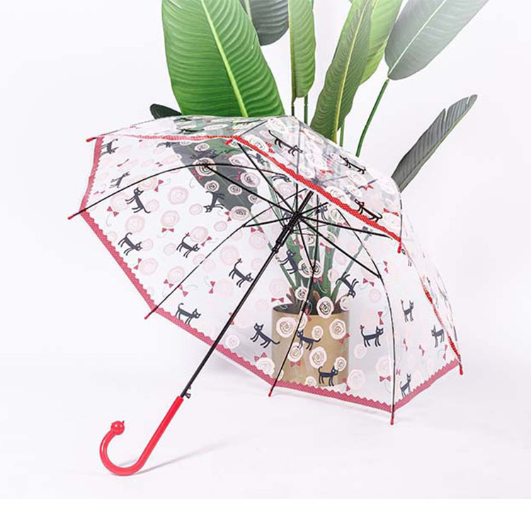 Creative Cat Χειριστείτε τα παιδιά διαφανή ομπρέλα