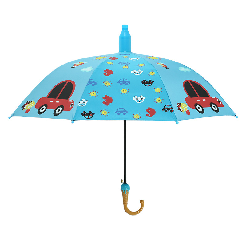 Προσαρμοσμένη ομπρέλα παιδιών Vinyl Dinosaur Cartoon