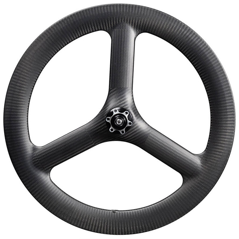 Carbon Tri Spoke Wheel 20 inch 451 Folding Ride Carbon Wheelset Disc Brake 25mm Πλάτος 48mm Βάθος
