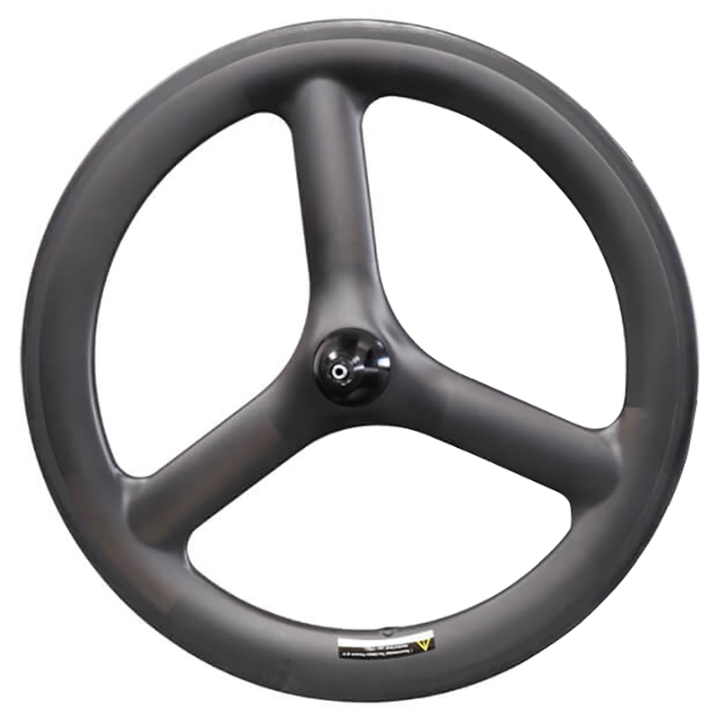 Carbon Tri Spoke Wheels 20 Inch 406 Folding Ride Rim Brake Carbon Wheelset 25mm Πλάτος 48mm Βάθος