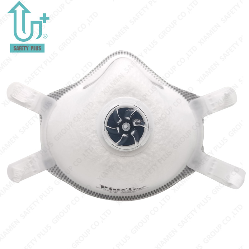 Προστασία ενηλίκων βαθμού φίλτρου τύπου FFP3 Nr D με ρυθμιζόμενο αναπνευστήρα σκόνης με κρίκο αυτιού