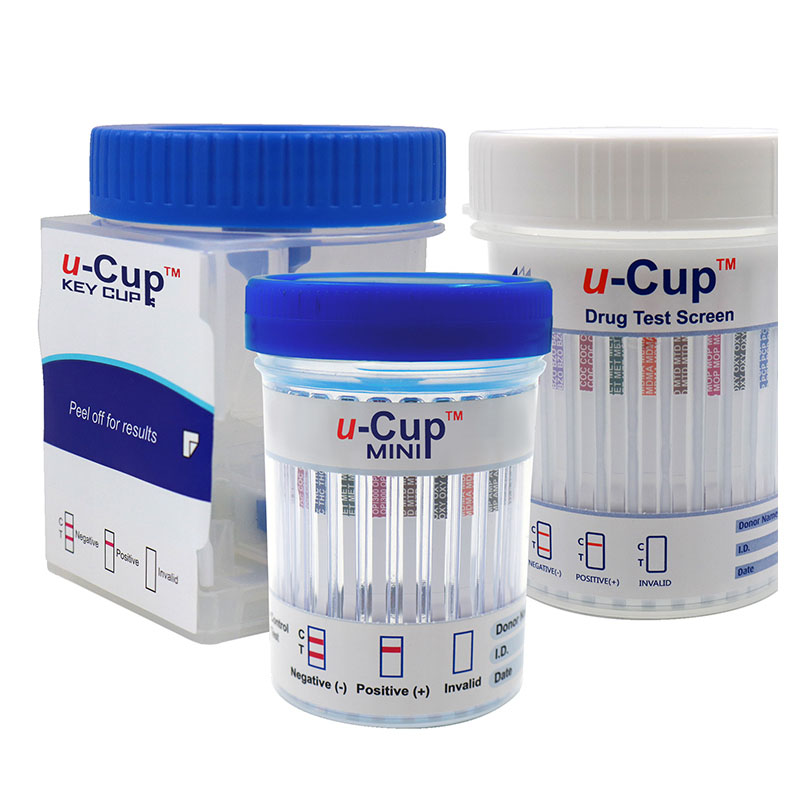 Κύπελλα δοκιμής ούρων πολλαπλών φαρμάκων Συνδυασμοί ταχείας δοκιμής MOP/THC/OPI/COC
