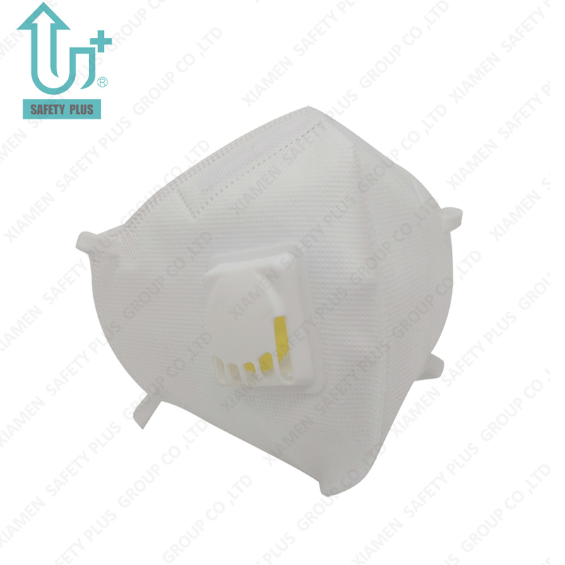 Protective Fit Face KN95 Φίλτρο αναπνέοντος ονομαστικής αναπνοής μάσκα σκόνης OEM με τετράγωνη βαλβίδα