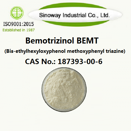 Bemotrizinol (Δισ-αιθυλεξυλοξυφαινόλη μεθοξυφαινυλ τριαζίνη) BEMT 187393-00-6