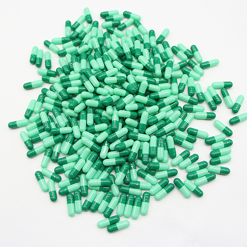 Μέγεθος 0 Green Empty Gelatin Capsules