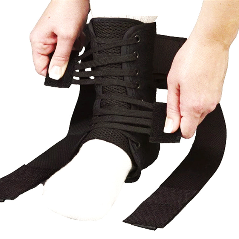 Lace-Up Ankle Braces Υποστήριξη ποδιών με πλαστικά παραμονές προσαρμοσμένη κατασκευαστής