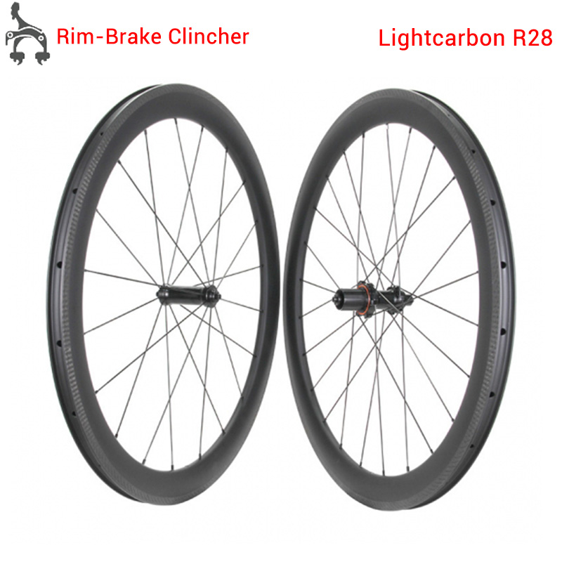 LightCarbon R28 Economical Carbon Wheel Rim Brake 700C Road Carbon Wheel με φθηνή τιμή