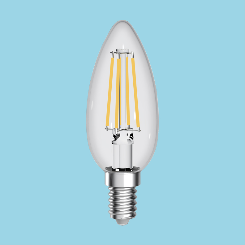 Λαμπτήρας LED B35-4W Νηματάκι κεριού