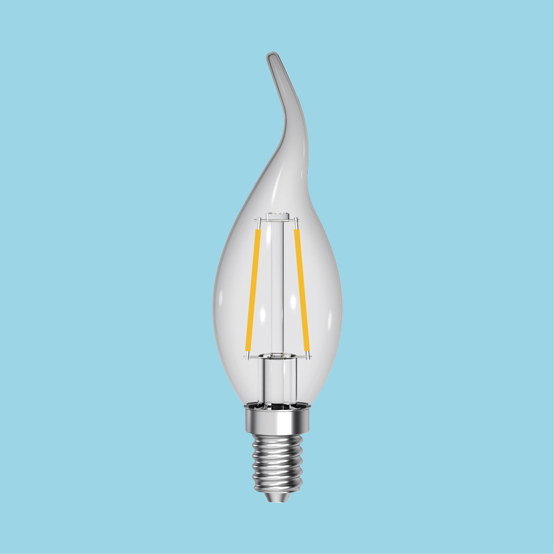 TOPSTAR LED Bulb C35-2W Νηματάκι κεριού