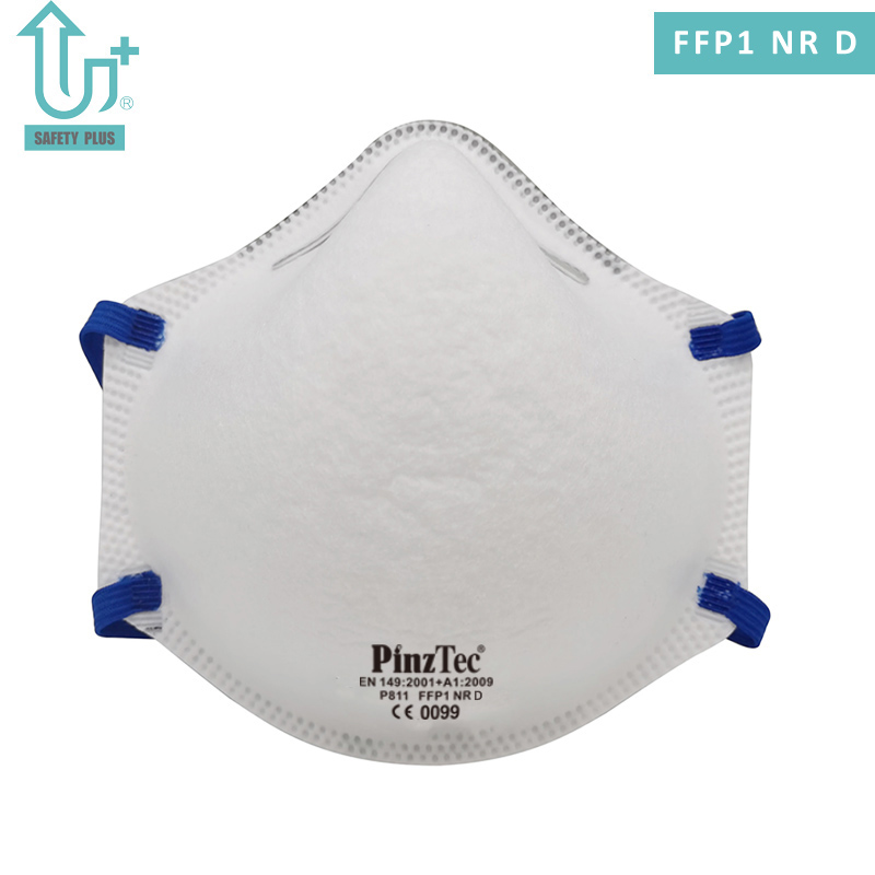 Εργοστασιακή υψηλής απόδοσης στατικό βαμβακερό άνετο κύπελλο φίλτρου σωματιδίων Τύπος FFP1 Nrd Filter Dust Respirator Μάσκα προσώπου