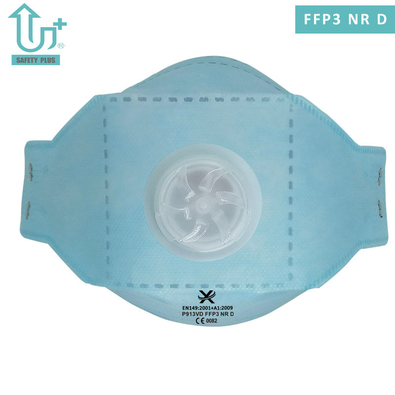 Ατομικός προστατευτικός εξοπλισμός μίας χρήσης Ανώτερης ποιότητας FFP3 Nrd κατηγορίας φίλτρου Αναπνευστήρας μάσκας προσώπου για τη σκόνη