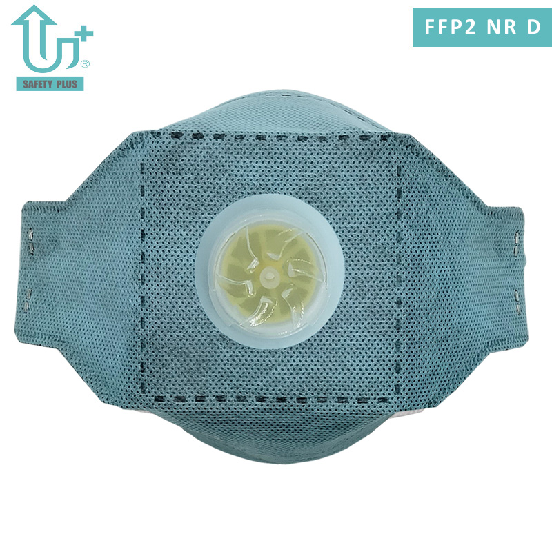 PU Nose Pads FFP2 Nrd Filter Grade Πτυσσόμενα κατά σωματιδίων για ενήλικες με προστατευτικό αναπνευστήρα ενεργού άνθρακα
