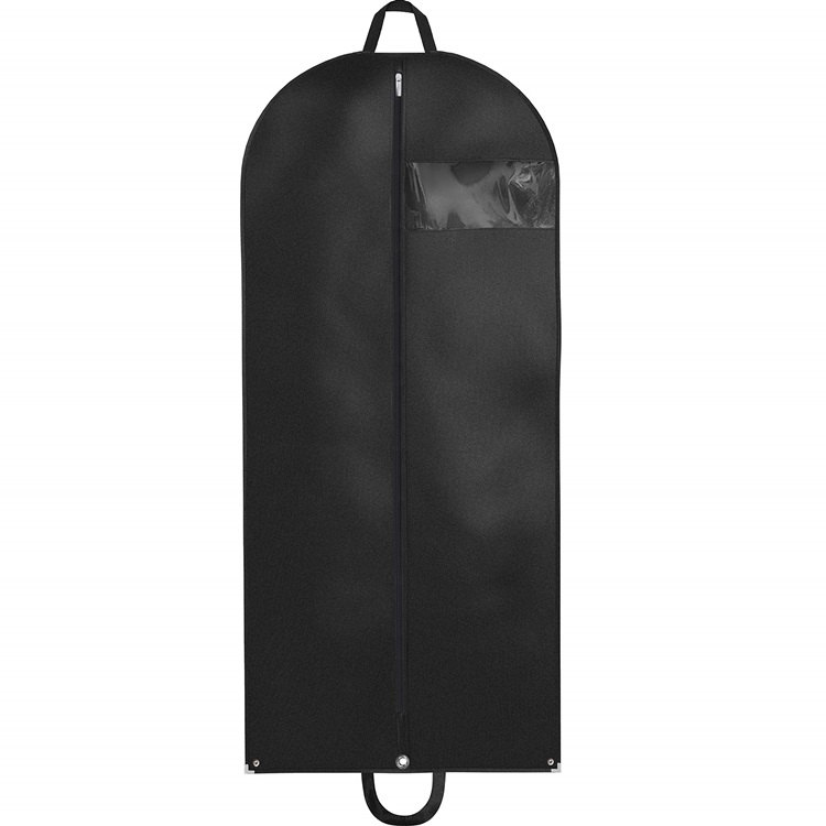 Τσάντα με φερμουάρ συσκευασίας μονόχρωμων ρούχων πολυτελείας, προσαρμοσμένο, μη υφαντό ύφασμα