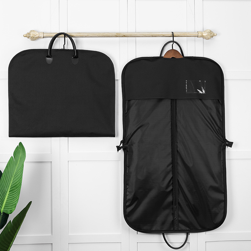 φθηνή και υψηλής ποιότητας πτυσσόμενη τσάντα ταξιδιού χονδρικής μαύρης ένδυσης με σχέδιο