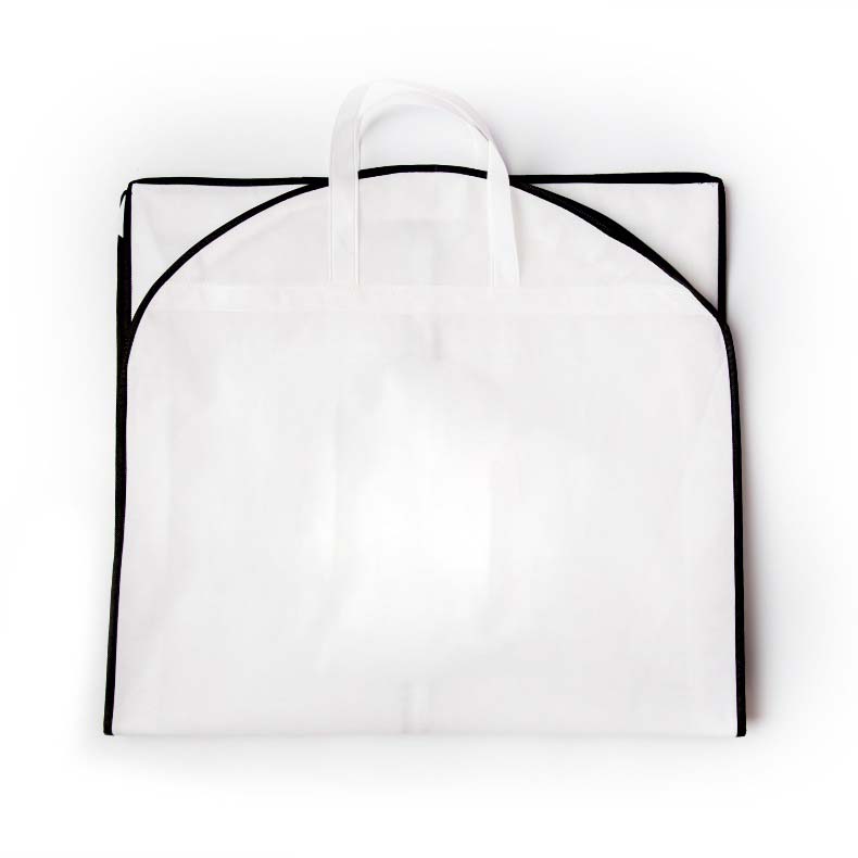 Τσάντα κοστούμι τσάντα νυφικού μη υφασμένα ρούχα, ανθεκτική στη σκόνη τσάντα κρεμαστή τσέπη ρούχα νυφικό κάλυμμα ανθεκτικό στη σκόνη