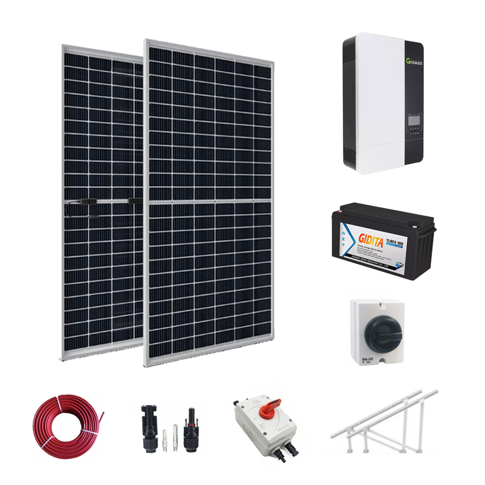 Home Off Grid Solar Energy Systems 5kwh 10kwh 15kwh 20kwh Home Solar System Kit Smart Hybrid Photovoltaic