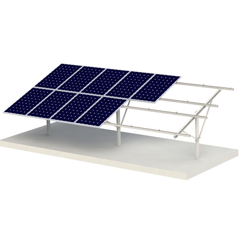 Πώληση θερμής ηλιακής εγκατάστασης αλουμινίου με πασσάλους εδάφους για εμπορική ή αγροτική ηλιακή φάρμα