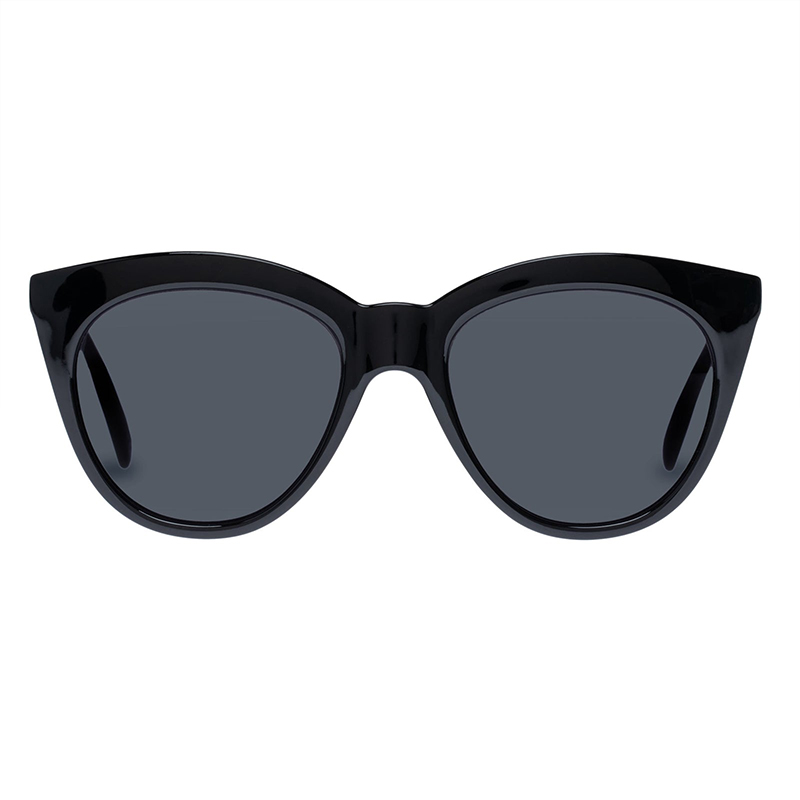 Μοντέρνα γυαλιά ηλίου σε σχήμα cateye σε μαύρο χρώμα-5352