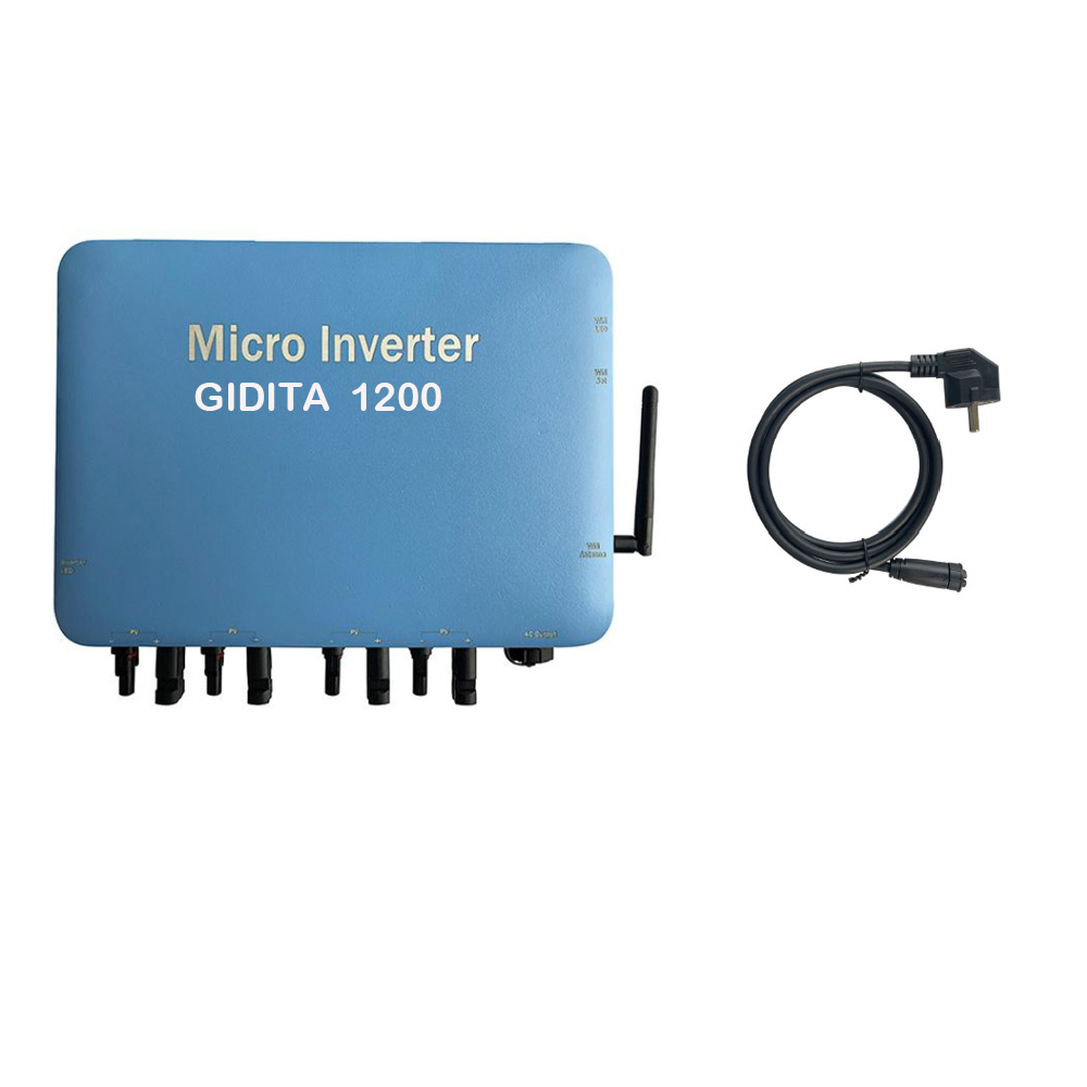 Στο δίκτυο Micro Inverter WIFI With Cloud Monitoring Isolated Island Protection 1200W 1300W 1400W 1500W