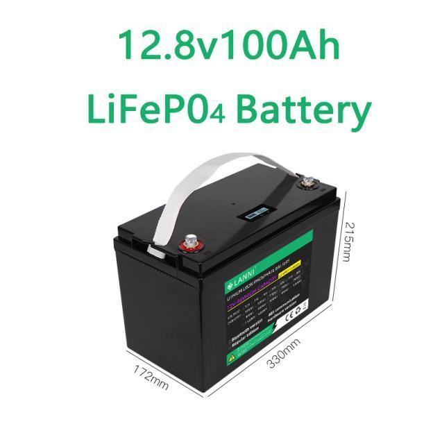 Μπαταρία LiFePO4 12,8V 100Ah 200Ah 300Ah ηλιακή μπαταρία λιθίου