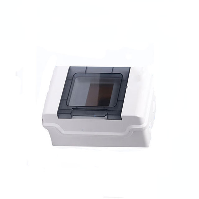 Πλαστικό ηλεκτρικό κιβώτιο διακλάδωσης 4/6WAY Υπαίθριο αδιάβροχο IP67 PC Κουτί διανομής MCB Switch Panel Mounted Distribution Box