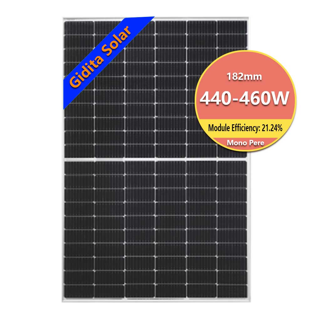 Ηλιακό πάνελ εξαιρετικής απόδοσης, μονοκρυσταλλικό ηλιακό πάνελ IP68, ηλιακό πάνελ 440W 450W 460W