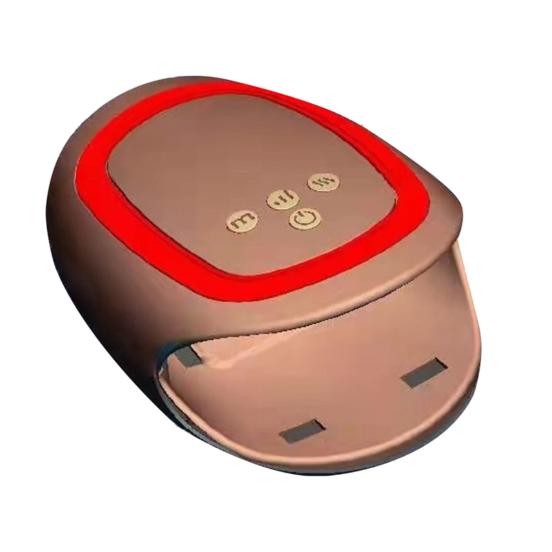 Οι φθηνότερες πολυλειτουργικές πολυλειτουργικές θερμικές πιέσεις αέρα Θεραπεία με δόνηση φορητές οικιακές χρήσεις Shiatsu Mini Hand Refresher Palm Massager